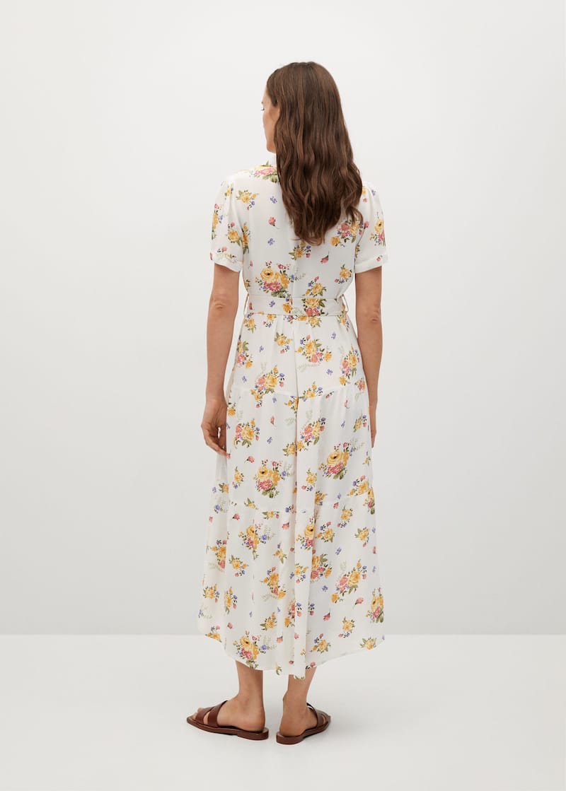 MANGO FLORAL PRINT DRESS