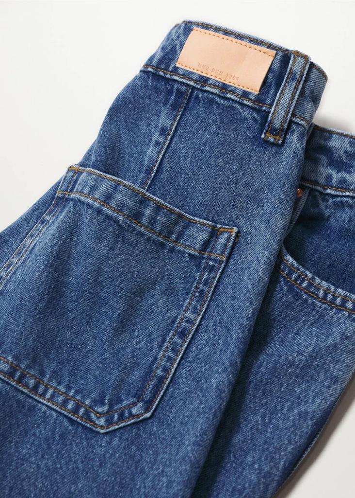 MANGO WIDE LEG DENIM PANTS