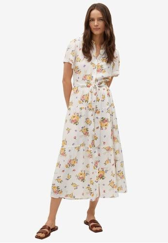 MANGO FLORAL PRINT DRESS