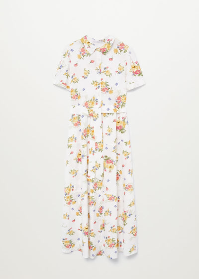 MANGO FLORAL PRINT DRESS