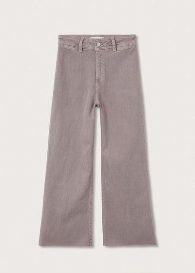 MANGO WIDE LEG DENIM PANTS