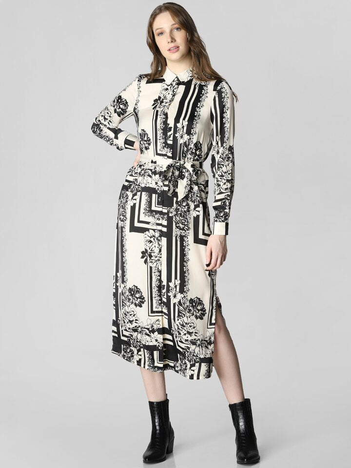 VERO MODA PRINTED DRESS