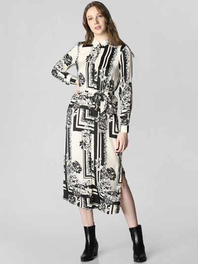 VERO MODA PRINTED DRESS