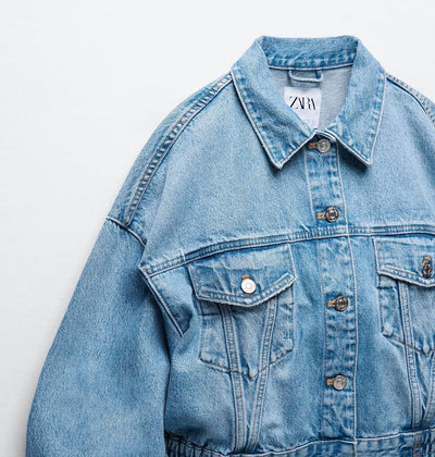 Zara Denim oversized Jacket