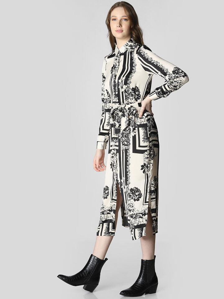 VERO MODA PRINTED DRESS